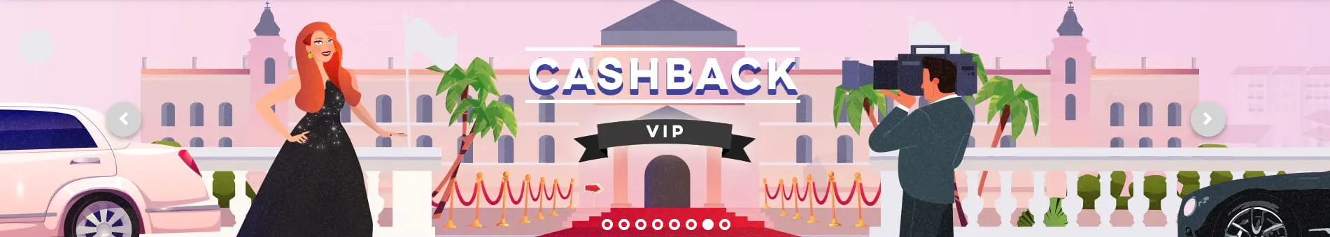 cashback VIP GRATORAMA CASINO