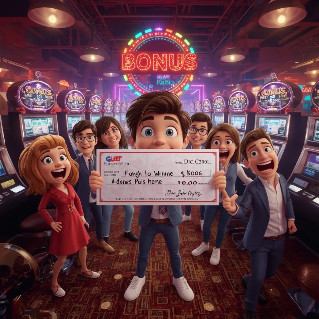 bonus nelle mani dell'uomo al casinò GRATORAMA CASINO