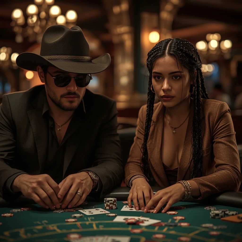 foto di due giocatori di poker GRATORAMA CASINO